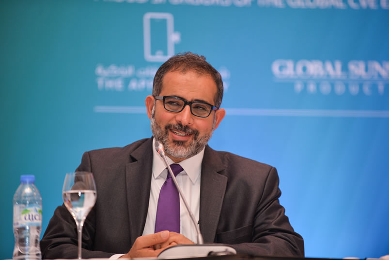 Aref Ali Nayed speaking at the CVE Global Expo on Extremism in Libya