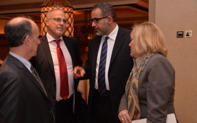 Aref Nayed Attends Special Meeting with Envoys and Diplomats of USA, UK, France and Italy