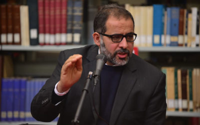 عارف النايض يتحدث في المعهد البابوي للدراسات العربية والإسلامية بالعاصمة الإيطالية روما