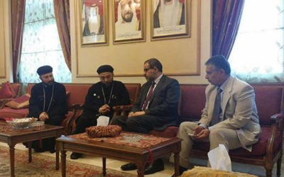 عارف النايض يقدم تعازيه إلى السفارة المصرية والكنيسة القبطية في أبوظبي