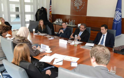 Libya Institute Leads Work Session with the United States Institute of Peace