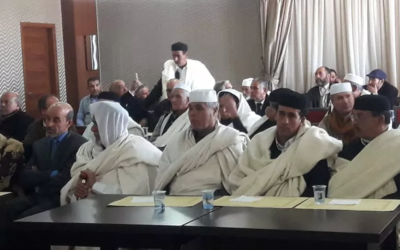 The Meeting of the Tribes of Tripoli with Bani Walid to Stop Capital Clashes