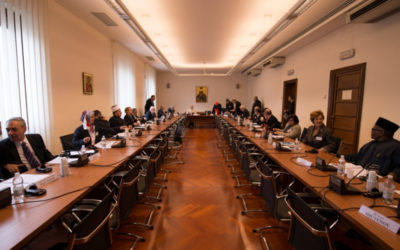 رئيس مجمع ليبيا للدراسات المتقدمة يشارك في ملتقى الحوار بين الأديان (مبادرة كلمة سواء) في الفاتيكان