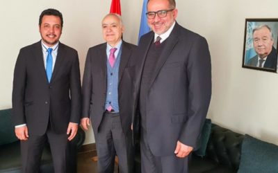 Nayed and Salamé Discuss Developments in the Political Situation in Libya