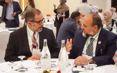Nayed and Barouni Discuss Ways to Develop Technical and Technical Cooperation Between the Libya Academy for Advanced Studies and the Zintan Municipality