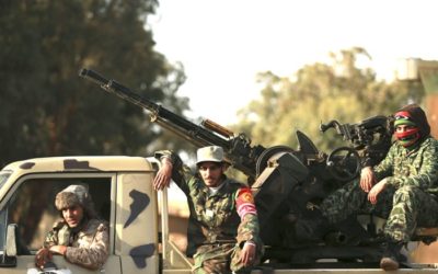 The Libyan Army Advances to Take Back Areas from Militants’ Control in Benghazi