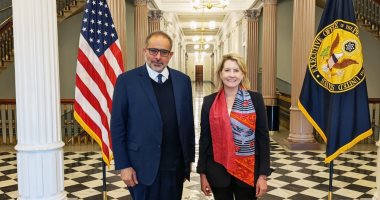 Al-Nayed Opens his Visit to America with a Meeting with the US Deputy Chief of National Security