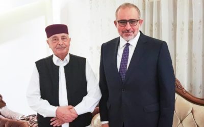 Nayed Informs the Speaker of the Libyan Parliament of the Results of His Recent Foreign Tour