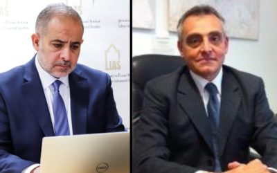 Aref Nayed had a virtual meeting with Italy’s Ambassador to Libya, Giuseppe Buccino