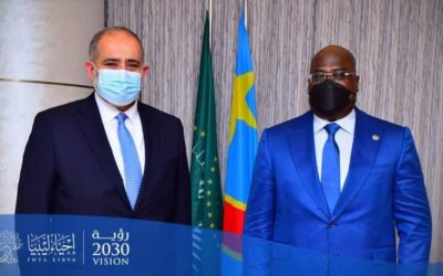Nayed Meets with President of DR Congo to Discuss Support for December Elections on Time in Libya