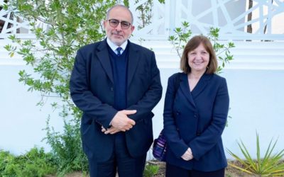 Dr. Aref Nayed | Met French Ambassador to Libya