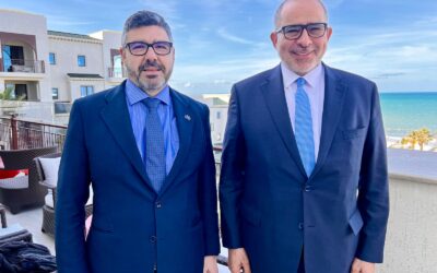 Nayed Meets with EU Ambassador Sabadell